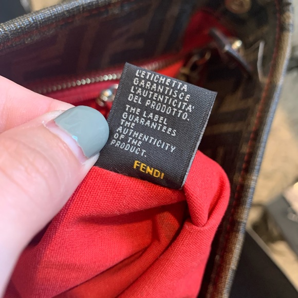 FENDI Perforated Zucca Spalmati Roll Large ToteBag - Picture 7 of 15